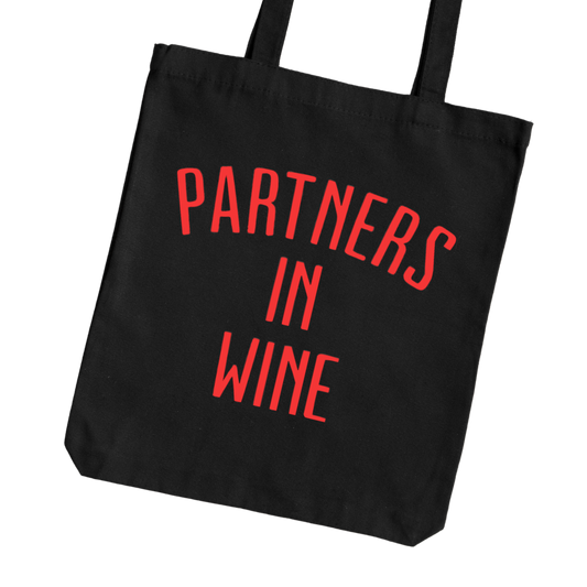 "Partners in wine" auduma maisiņš